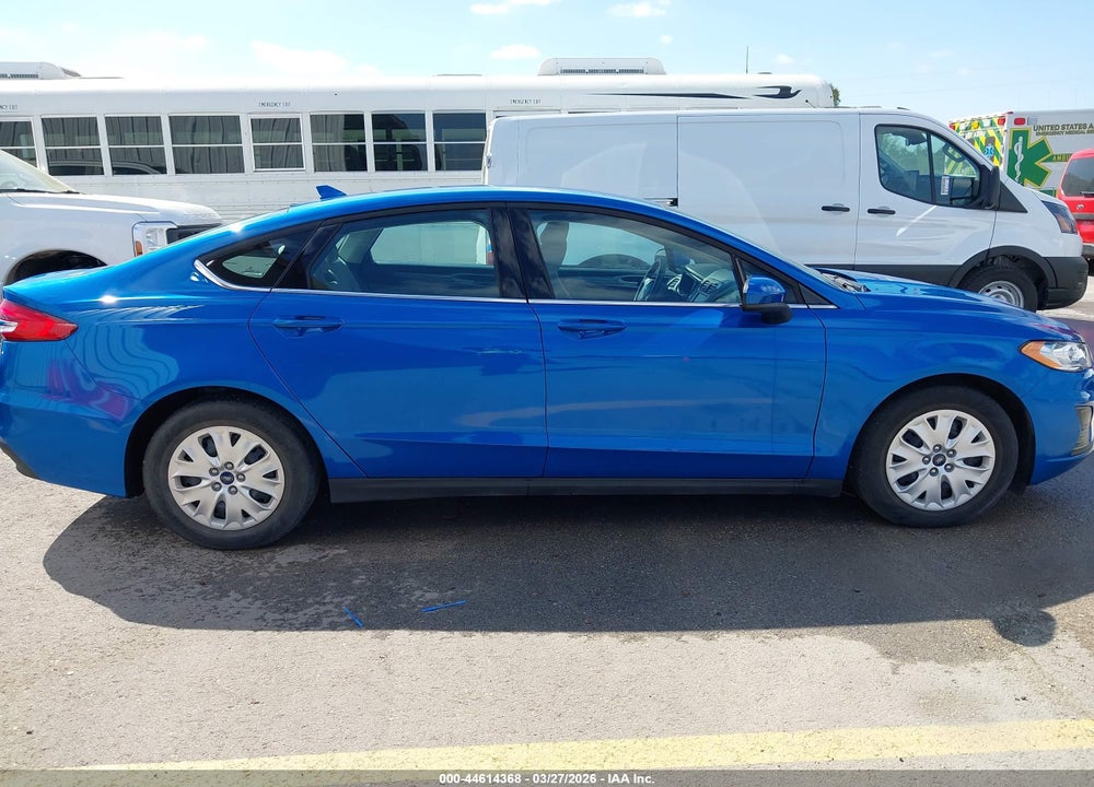 2020 FORD FUSION S VIN: 3FA6P0G79LR201589
