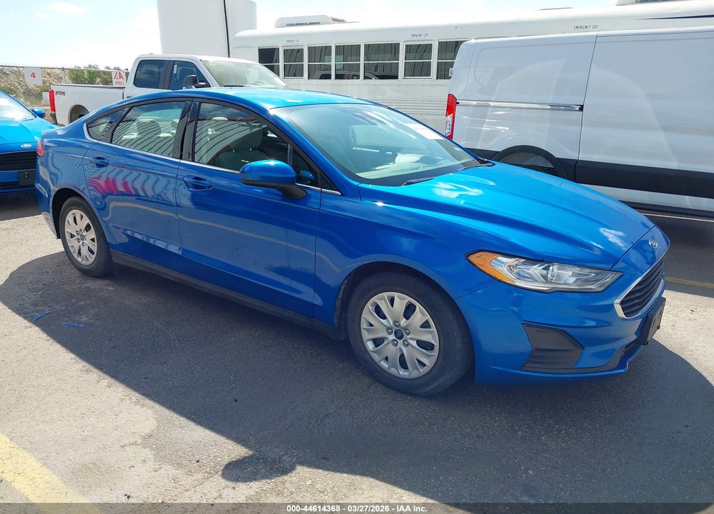 2020 FORD FUSION S VIN: 3FA6P0G79LR201589