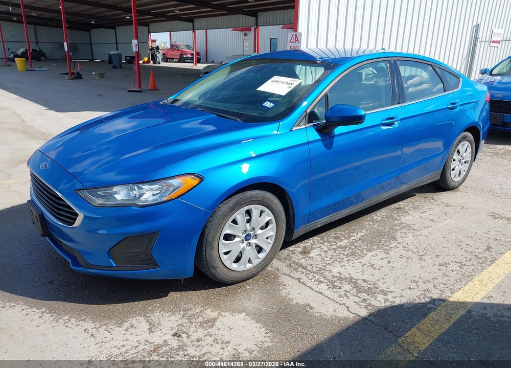 2020 FORD FUSION S VIN: 3FA6P0G79LR201589
