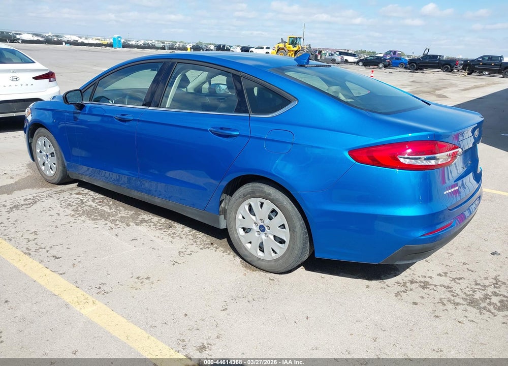 2020 FORD FUSION S VIN: 3FA6P0G79LR201589