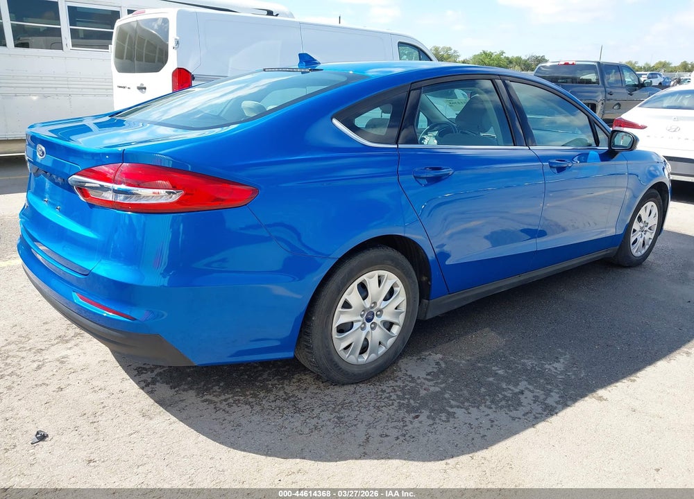 2020 FORD FUSION S VIN: 3FA6P0G79LR201589