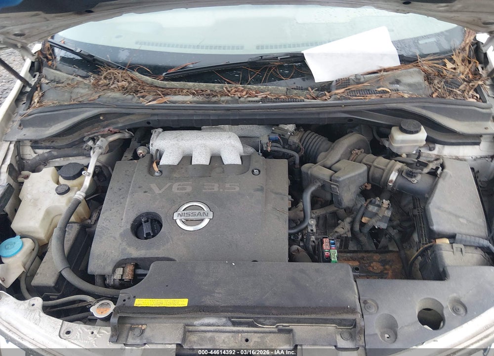 2007 NISSAN MURANO SL VIN: JN8AZ08T67W523348