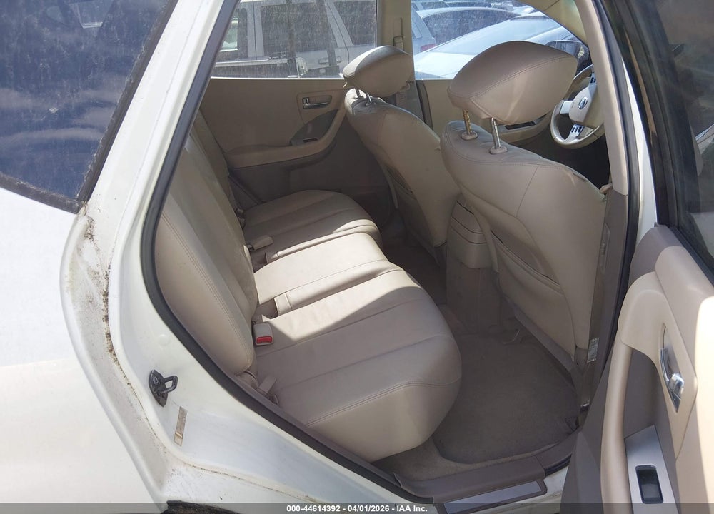 2007 NISSAN MURANO SL VIN: JN8AZ08T67W523348