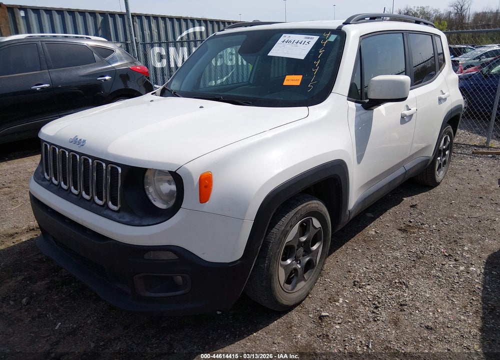 2018 JEEP RENEGADE LATITUDE FWD VIN: ZACCJABH5JPG96644