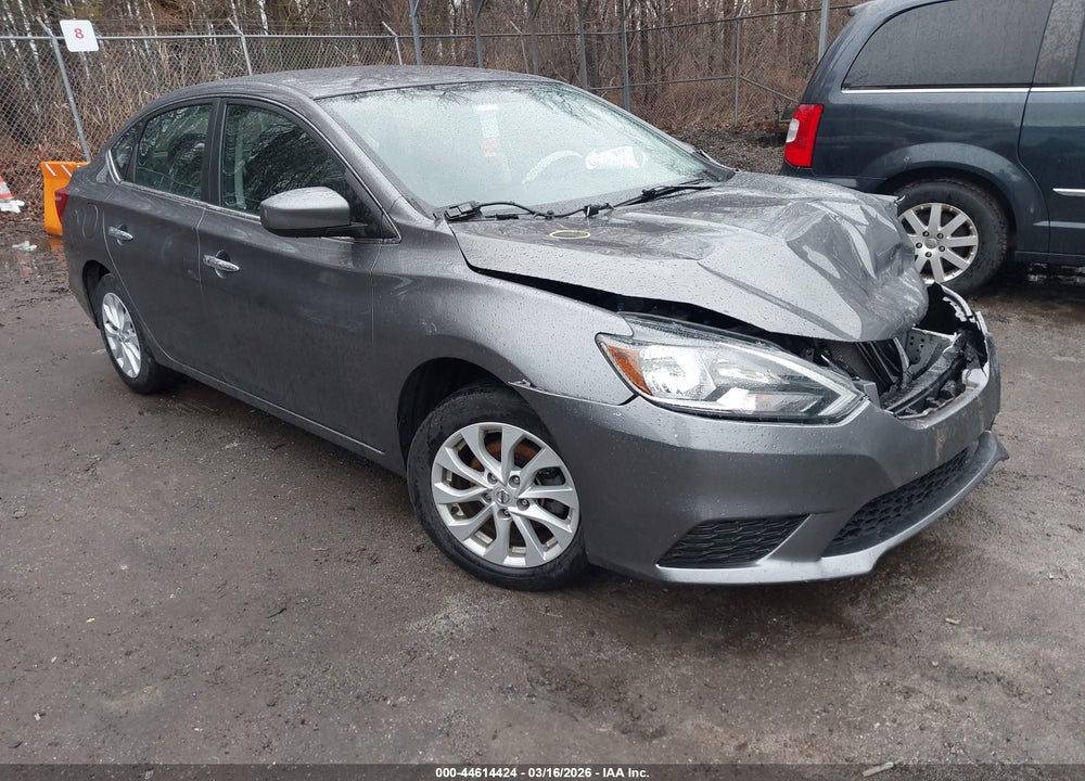 2019 NISSAN SENTRA SV VIN: 3N1AB7AP1KY390301