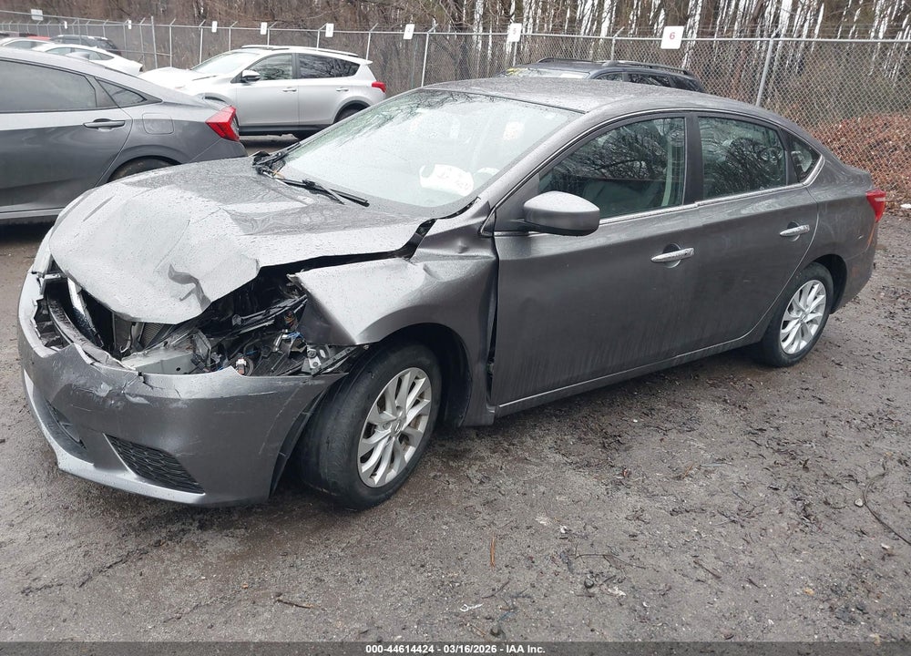 2019 NISSAN SENTRA SV VIN: 3N1AB7AP1KY390301