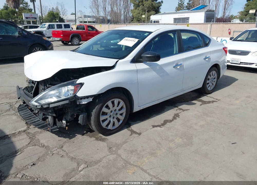 2016 NISSAN SENTRA S VIN: 3N1AB7AP6GY271165