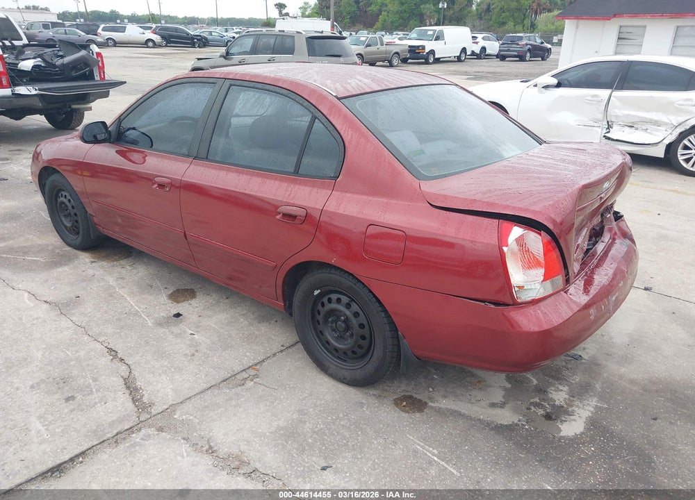2003 HYUNDAI ELANTRA GLS/GT VIN: KMHDN45D93U560162