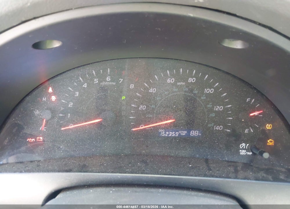 2008 TOYOTA CAMRY LE VIN: 4T1BE46K98U198362
