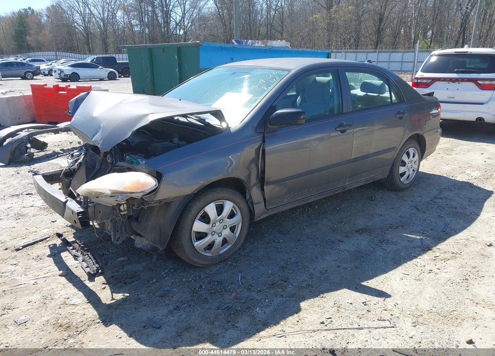 2008 TOYOTA COROLLA CE VIN: 2T1BR32E78C887400
