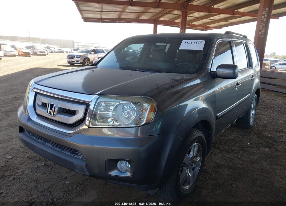2011 HONDA PILOT EX-L VIN: 5FNYF3H57BB037070