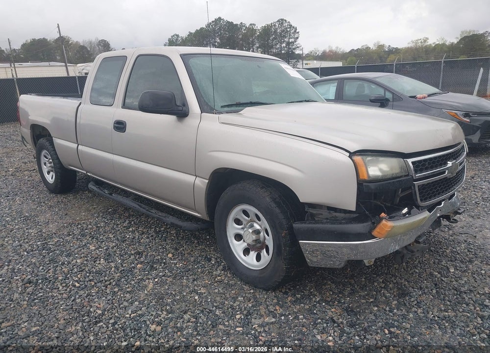 2006 CHEVROLET SILVERADO 1500 WORK TRUCK VIN: 1GCEC19X46Z232074