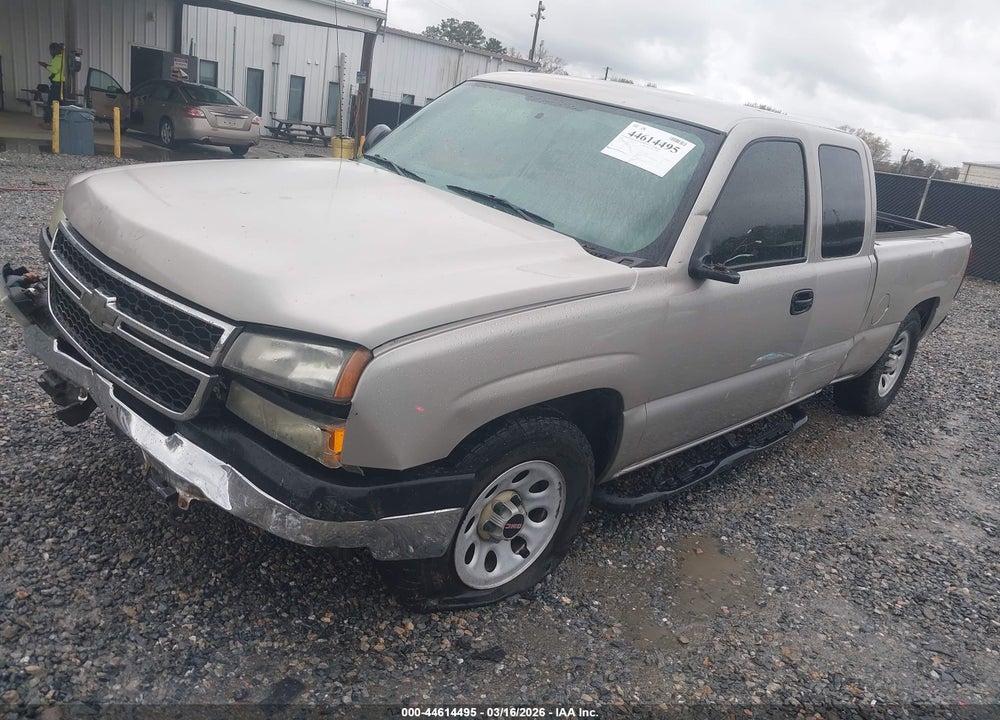 2006 CHEVROLET SILVERADO 1500 WORK TRUCK VIN: 1GCEC19X46Z232074