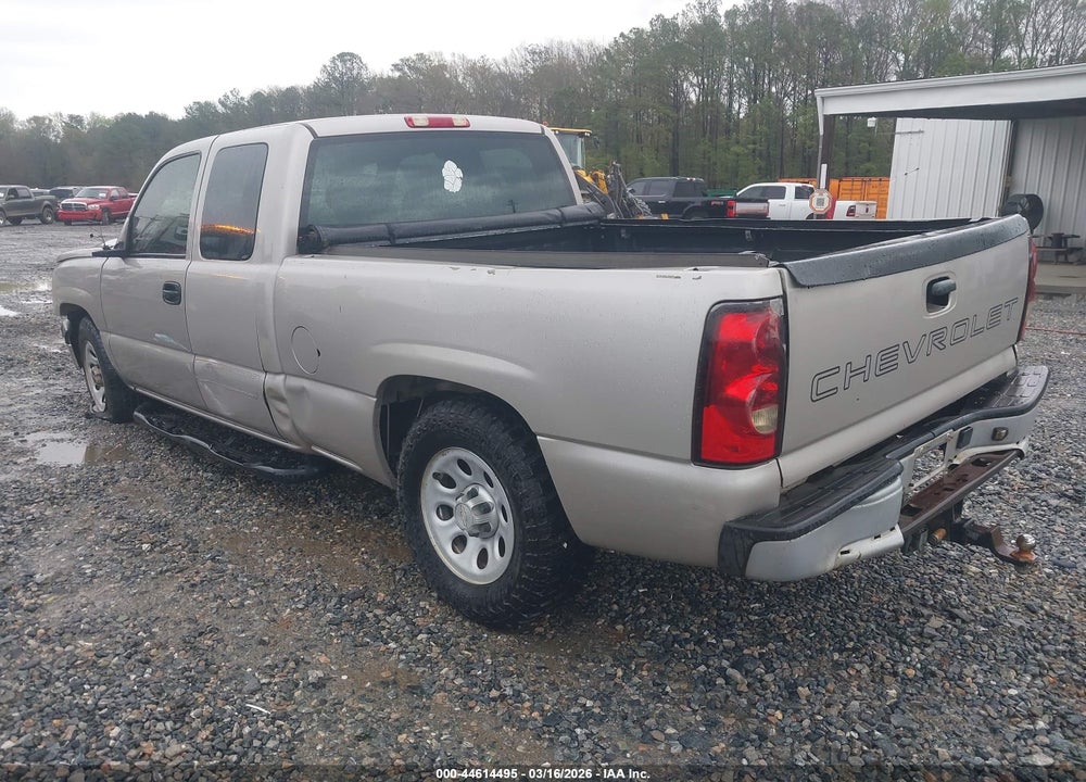 2006 CHEVROLET SILVERADO 1500 WORK TRUCK VIN: 1GCEC19X46Z232074