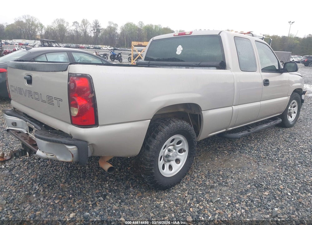 2006 CHEVROLET SILVERADO 1500 WORK TRUCK VIN: 1GCEC19X46Z232074
