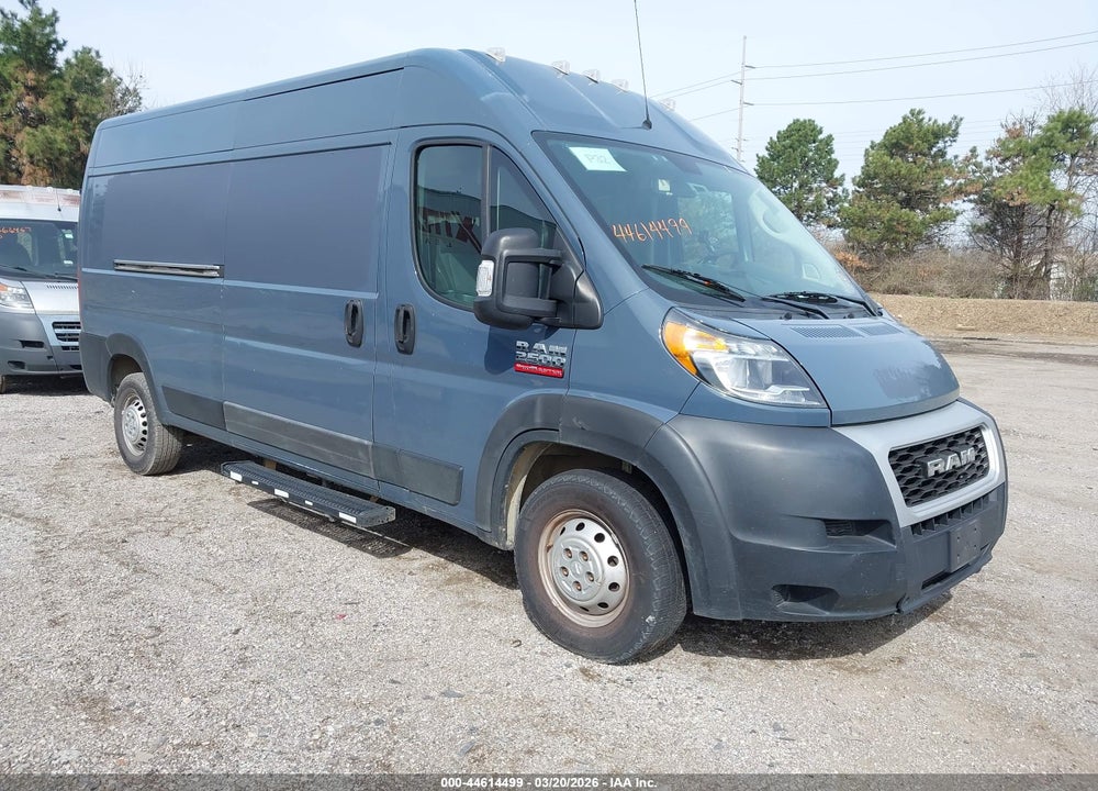 2019 RAM PROMASTER 2500 HIGH ROOF 159 WB VIN: 3C6TRVDG3KE515115