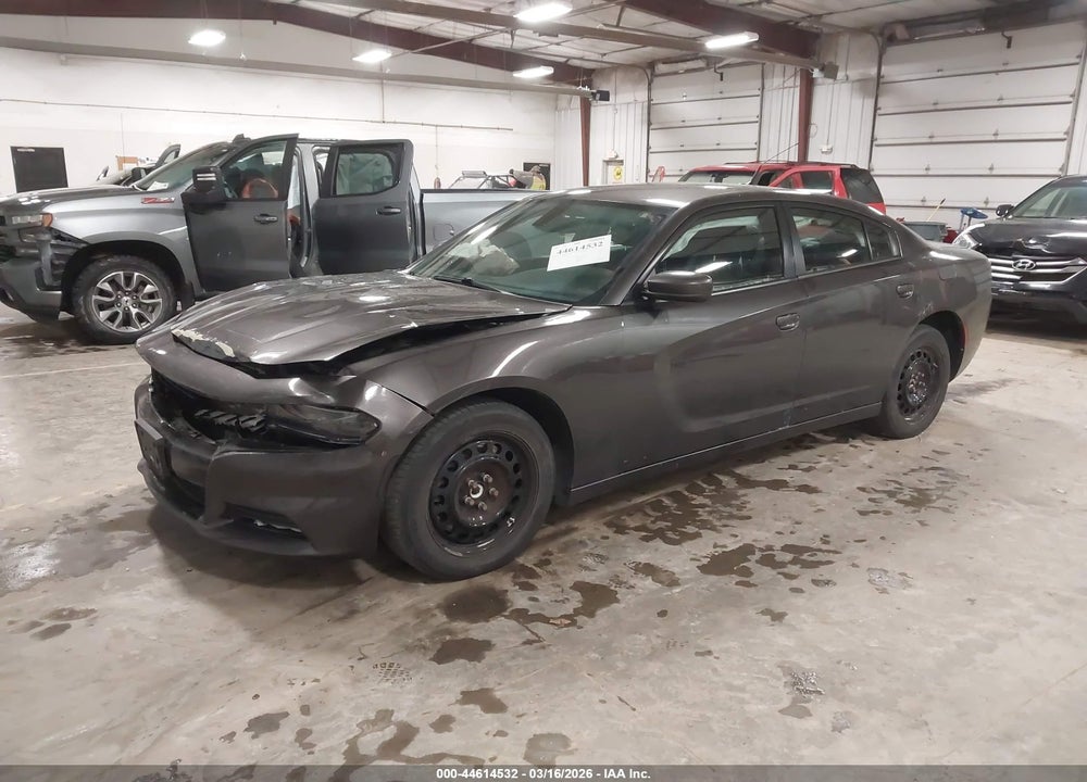 2015 DODGE CHARGER POLICE VIN: 2C3CDXKTXFH837252