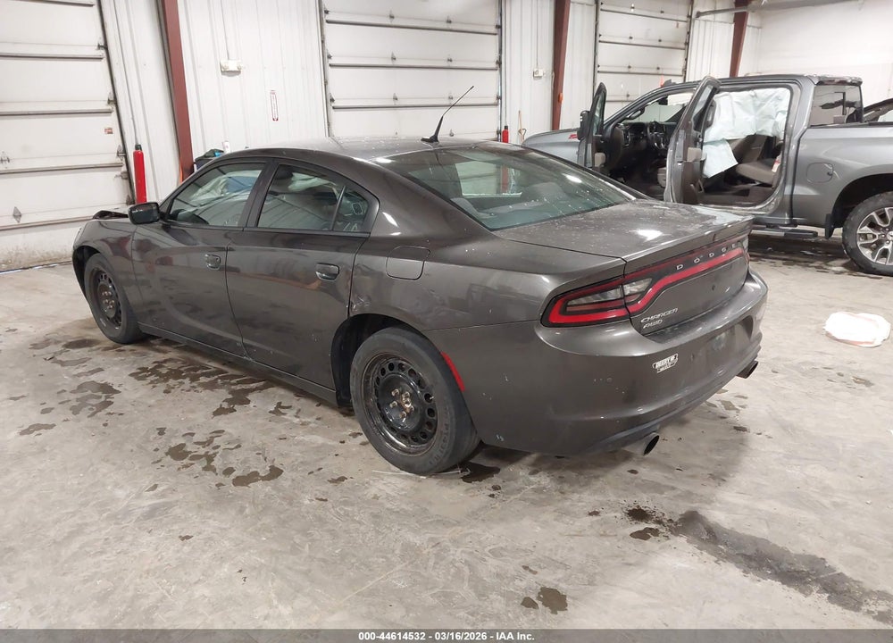 2015 DODGE CHARGER POLICE VIN: 2C3CDXKTXFH837252