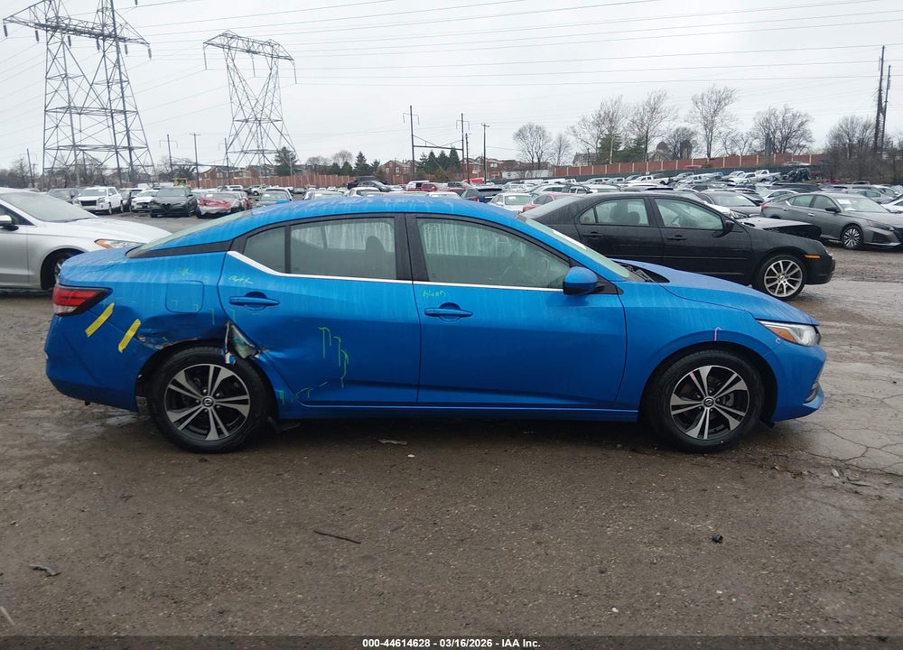 2021 NISSAN SENTRA SV XTRONIC CVT VIN: 3N1AB8CV7MY283905