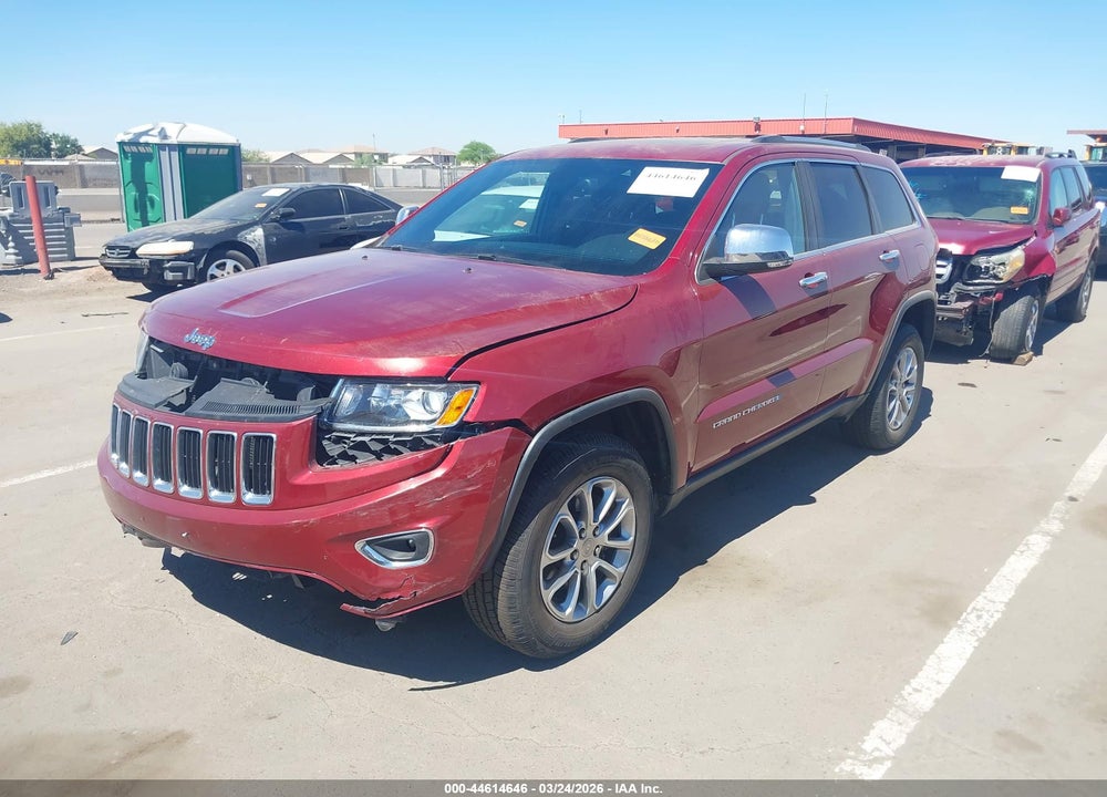 2015 JEEP GRAND CHEROKEE LIMITED VIN: 1C4RJFBG0FC215872