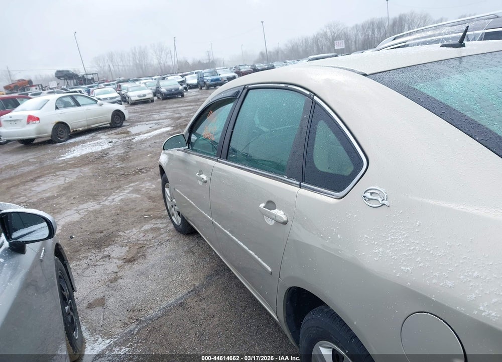 2008 CHEVROLET IMPALA LS VIN: 2G1WB58K781338205