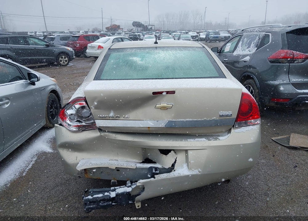 2008 CHEVROLET IMPALA LS VIN: 2G1WB58K781338205