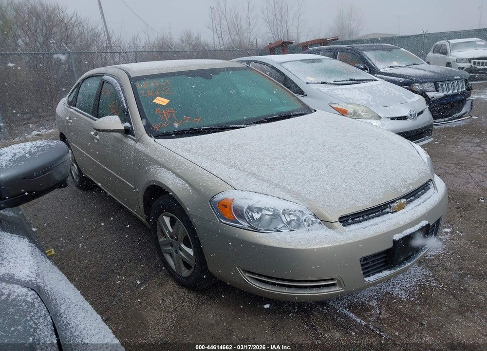 2008 CHEVROLET IMPALA LS VIN: 2G1WB58K781338205