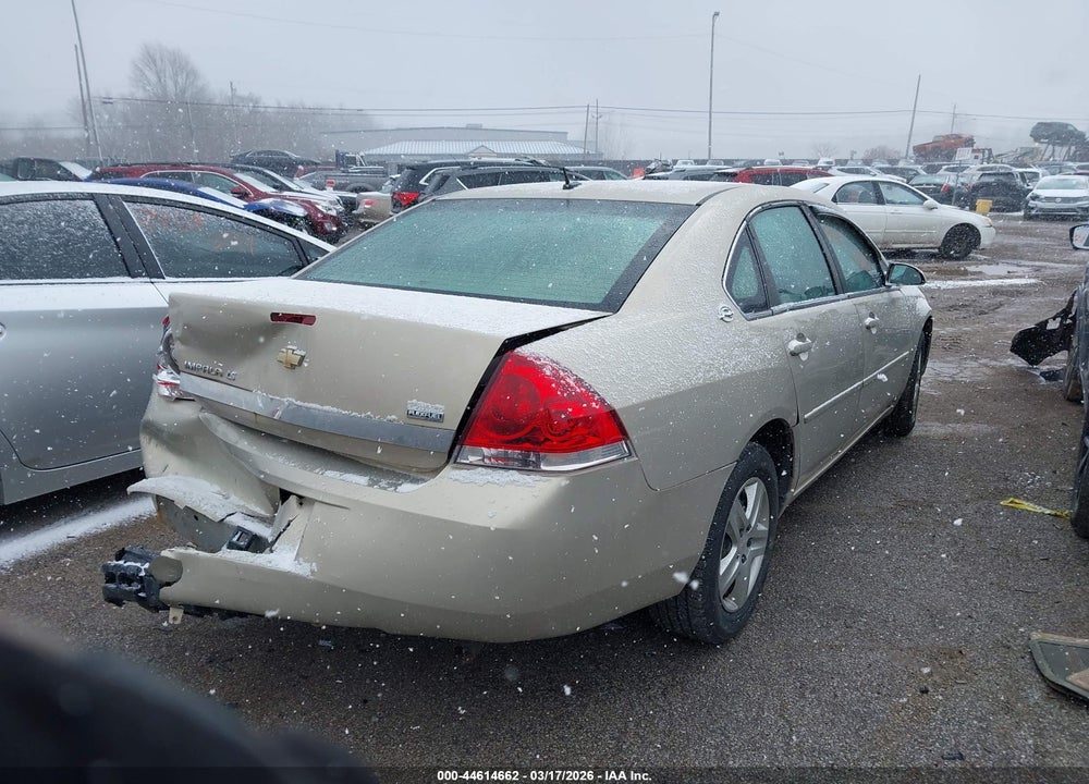 2008 CHEVROLET IMPALA LS VIN: 2G1WB58K781338205