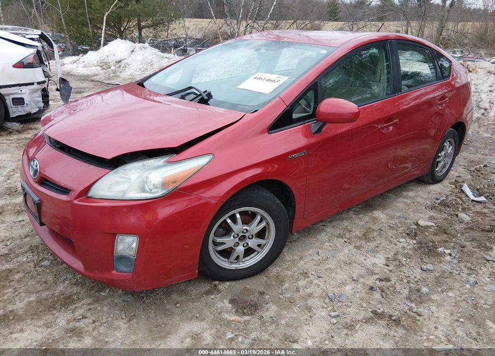 2011 TOYOTA PRIUS TWO VIN: JTDKN3DUXB0309115