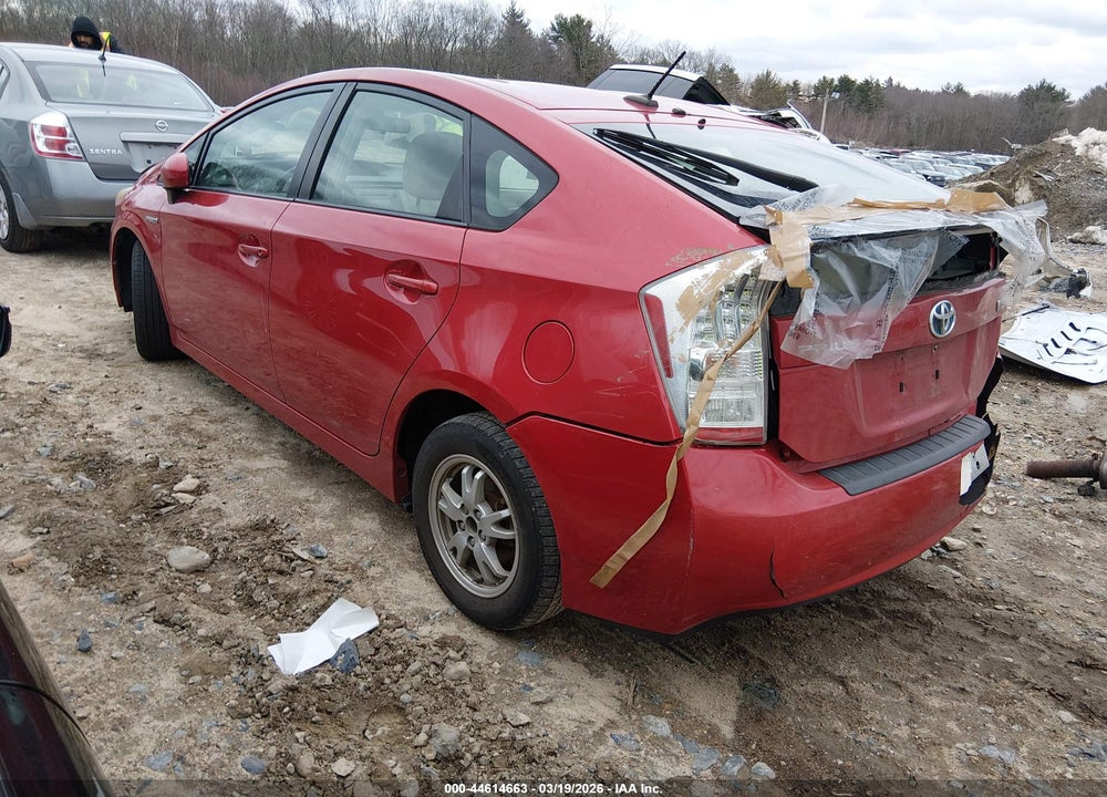 2011 TOYOTA PRIUS TWO VIN: JTDKN3DUXB0309115