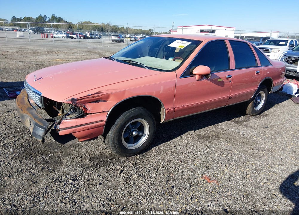 1993 CHEVROLET CAPRICE CLASSIC VIN: 1G1BL53E9PR131396