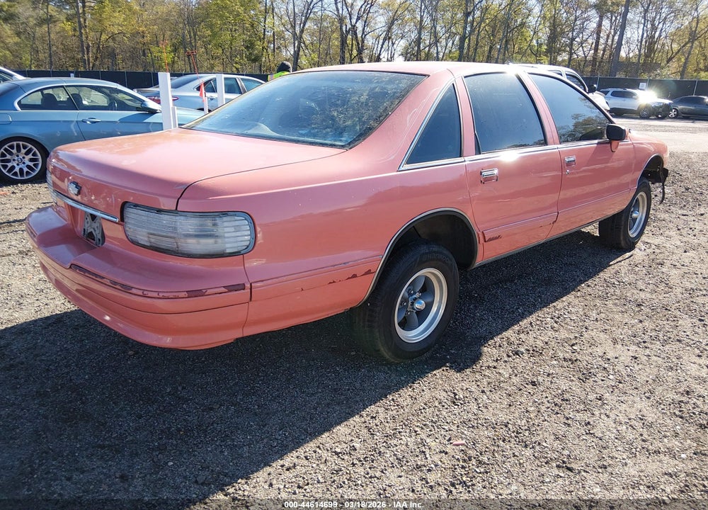 1993 CHEVROLET CAPRICE CLASSIC VIN: 1G1BL53E9PR131396