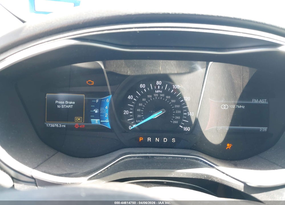 2014 FORD FUSION TITANIUM VIN: 3FA6P0D94ER354714