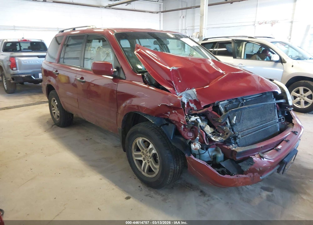 2004 HONDA PILOT EX-L VIN: 2HKYF18514H530140