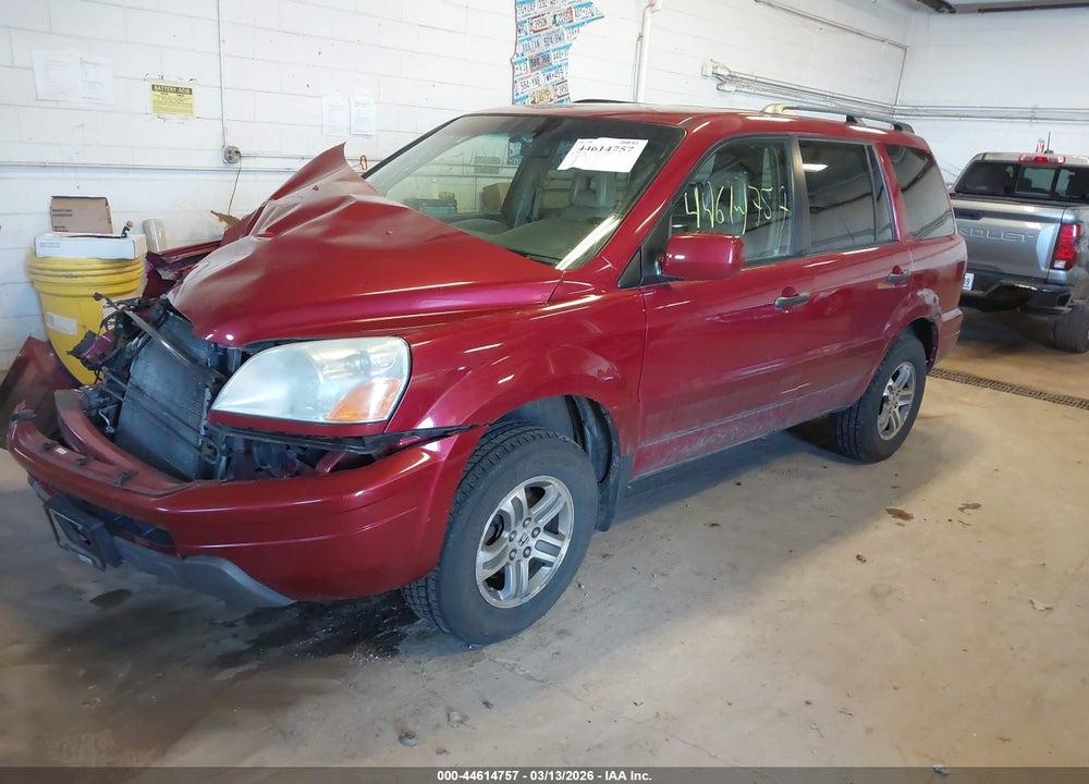 2004 HONDA PILOT EX-L VIN: 2HKYF18514H530140