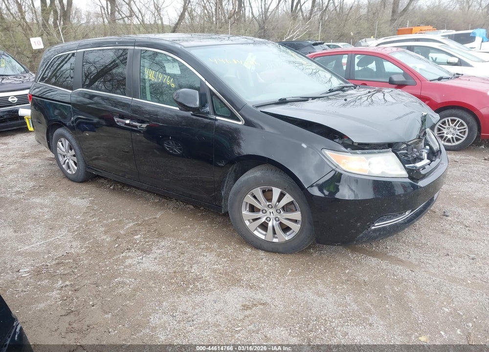 2017 HONDA ODYSSEY SE VIN: 5FNRL5H39HB025860