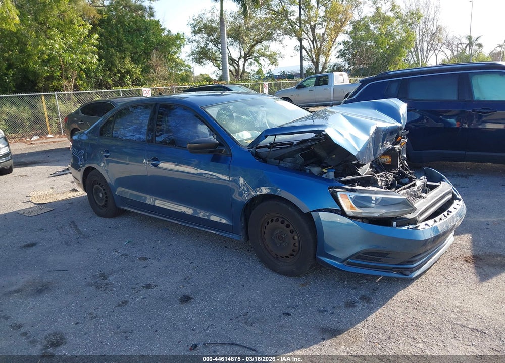 2016 VOLKSWAGEN JETTA 1.4T S VIN: 3VW267AJ1GM337692
