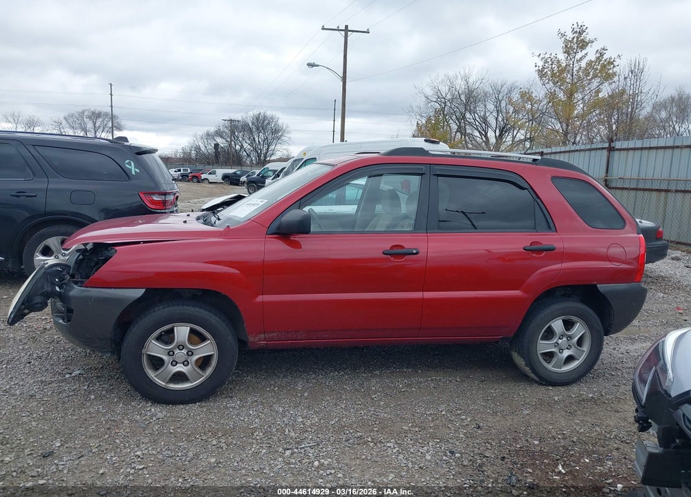 2008 KIA SPORTAGE LX VIN: KNDJF724287522319