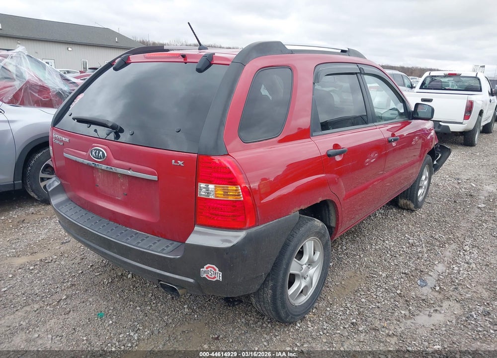 2008 KIA SPORTAGE LX VIN: KNDJF724287522319
