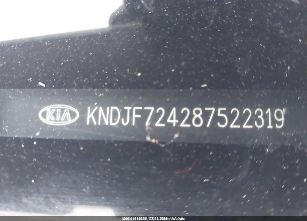 2008 KIA SPORTAGE LX VIN: KNDJF724287522319