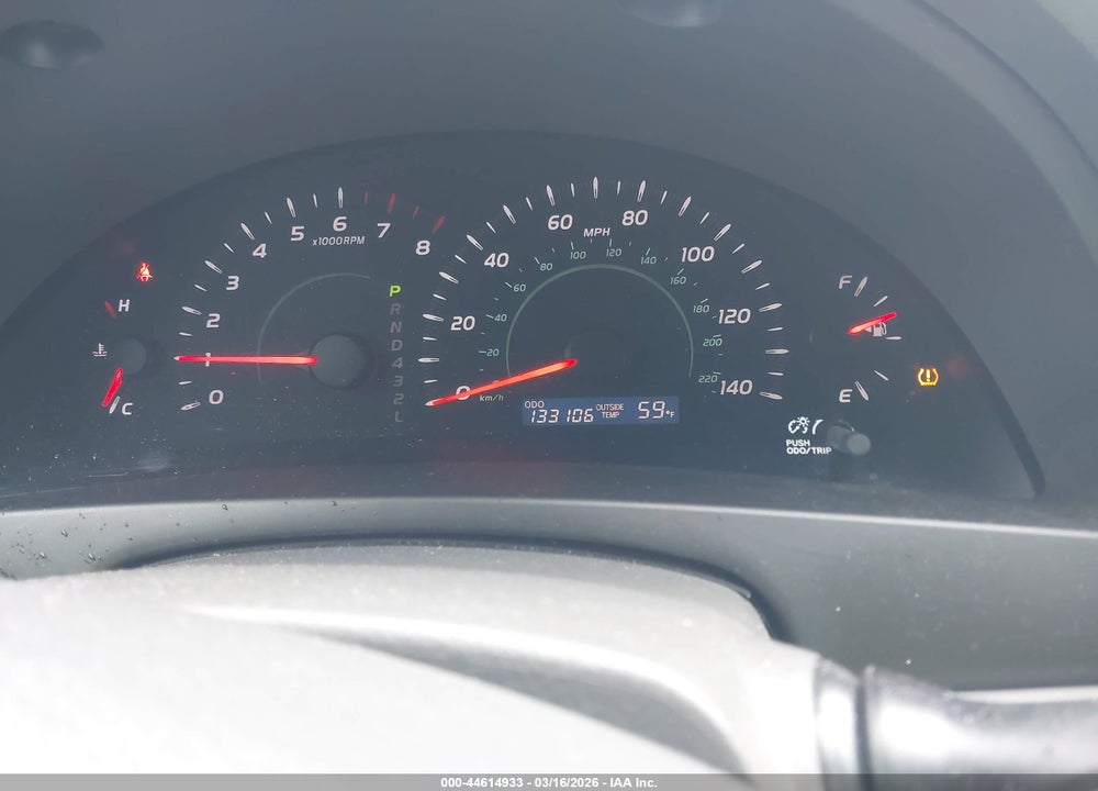 2007 TOYOTA CAMRY LE VIN: 4T1BE46K77U574183
