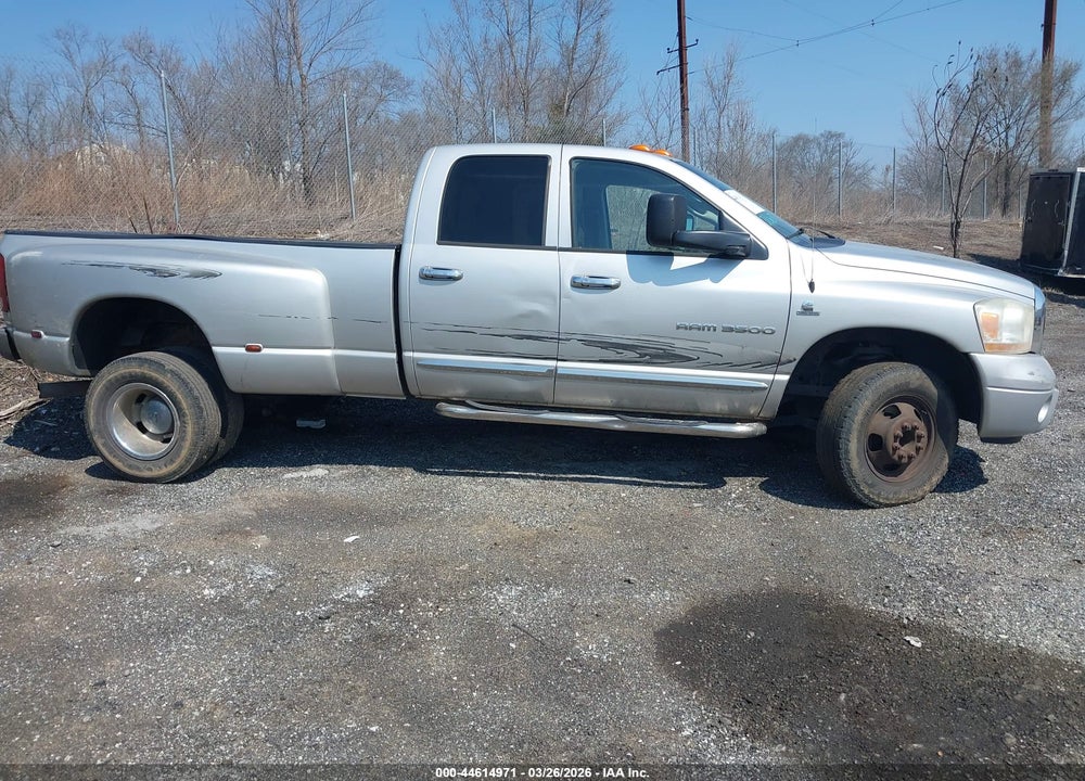 2006 DODGE RAM 3500 LARAMIE VIN: 3D7MX48C76G151916