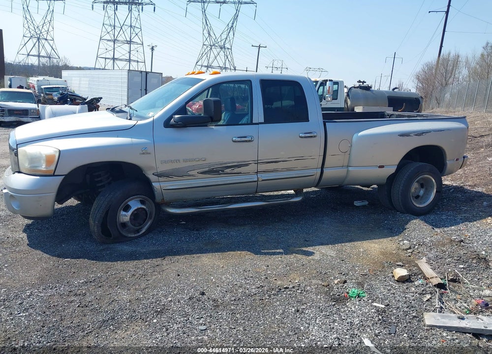 2006 DODGE RAM 3500 LARAMIE VIN: 3D7MX48C76G151916