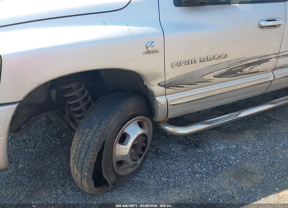 2006 DODGE RAM 3500 LARAMIE VIN: 3D7MX48C76G151916