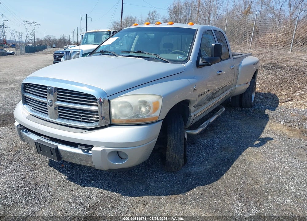 2006 DODGE RAM 3500 LARAMIE VIN: 3D7MX48C76G151916