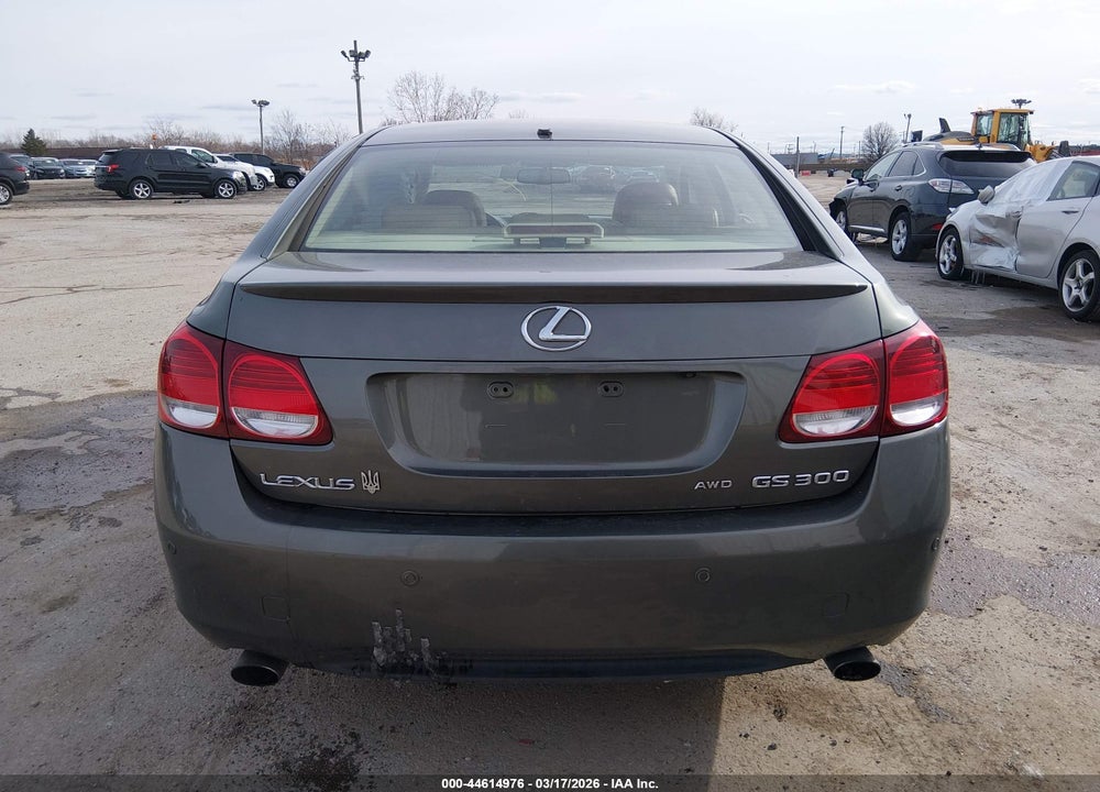 2006 LEXUS GS 300 VIN: JTHCH96S860007997