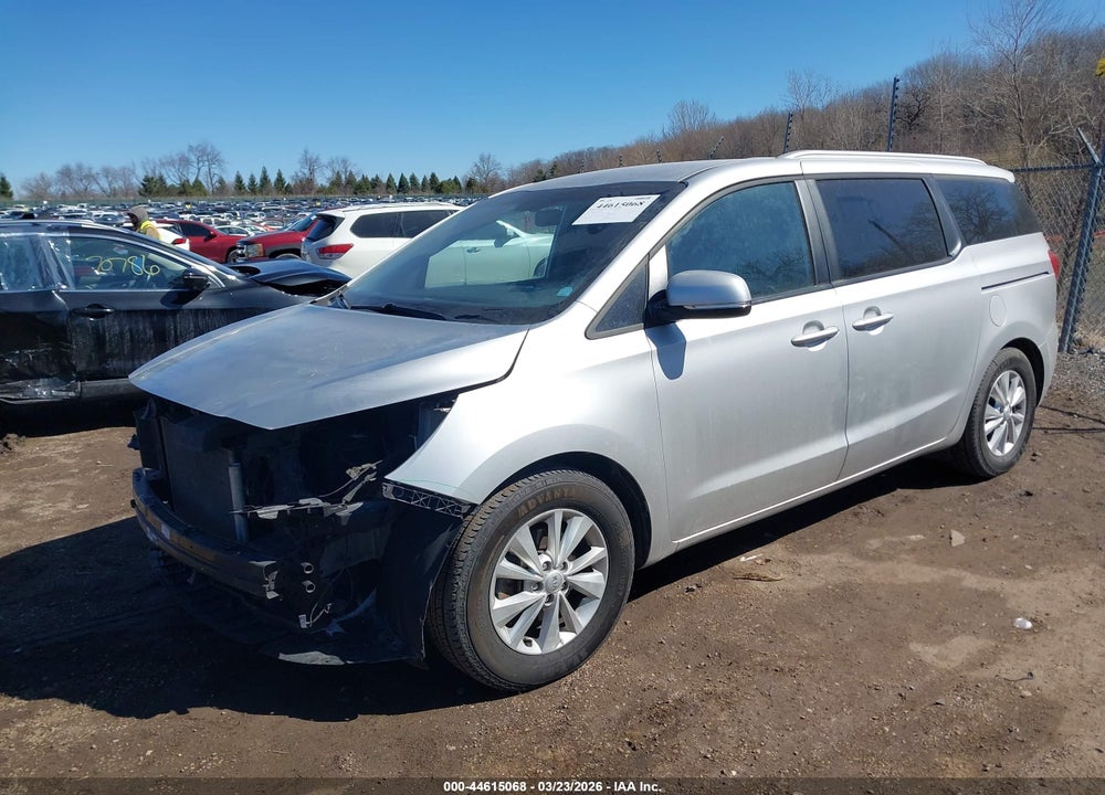 2016 KIA SEDONA LX VIN: KNDMB5C10G6187227