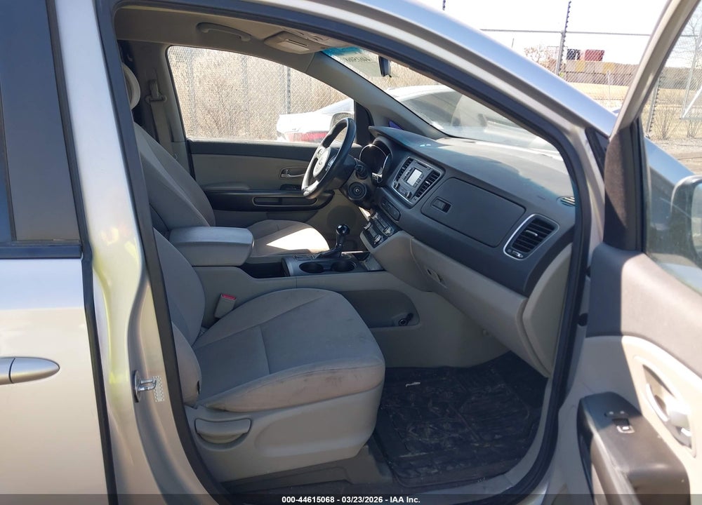 2016 KIA SEDONA LX VIN: KNDMB5C10G6187227