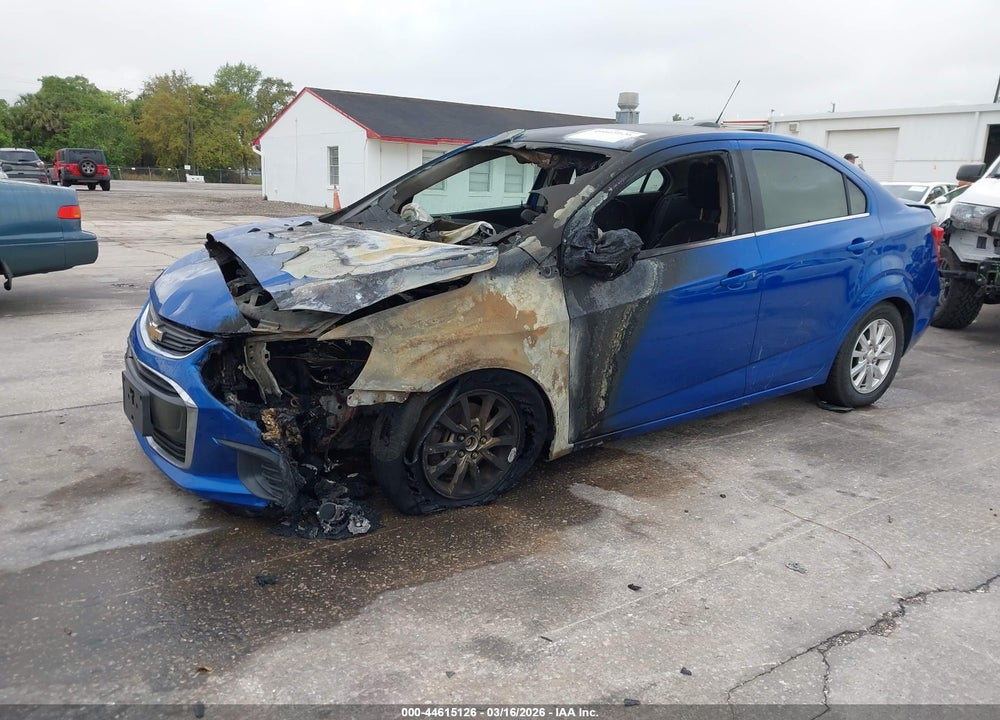 2019 CHEVROLET SONIC LT AUTO VIN: 1G1JD5SB7K4134898