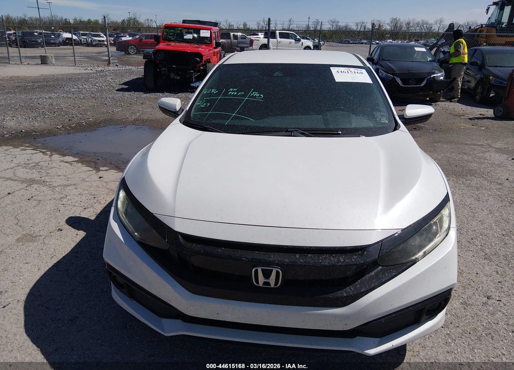 2019 HONDA CIVIC SPORT VIN: 19XFC2F8XKE013276
